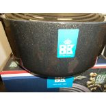 5 Pcs - Brand New BKK Cast Iron 28cm Oven Cookware Limited Edition Glitter Fleck, RRP £79.99 Each