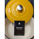5 Pcs - Brand New BKK Cast Iron 28cm Oven Cookware Gloss Yellow, RRP £79.99 Each