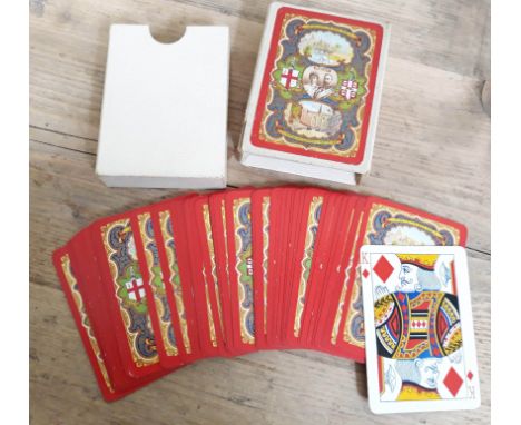 Royal Visit to India 1905 playing cards.  