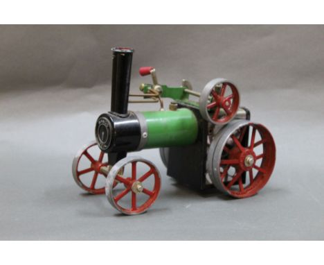A Mamod TE1A live steam traction engine