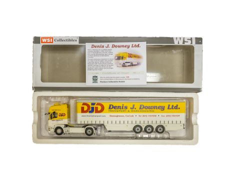 WSI  Scania R Topliner 4x2 Box Trailer Denis J.Downey Ltd.  9591