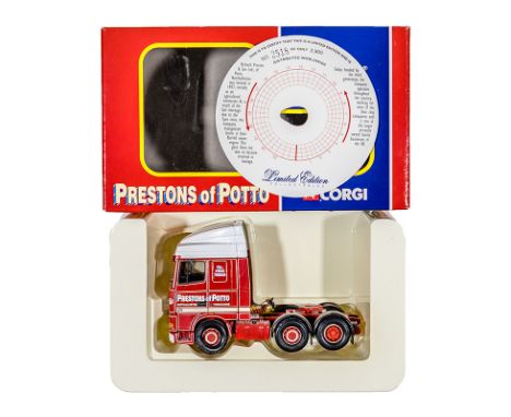 Corgi  DAF XF Space Cab Tractor Unit - Prestons Of Potto  CC13208