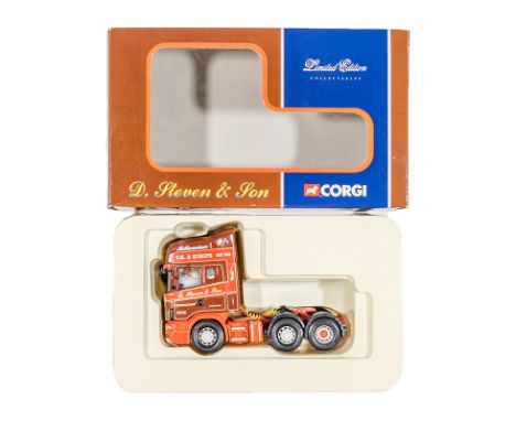 Corgi  Scania Topline Tractor Unit - D.Steven & Son Of Wick  CC12904