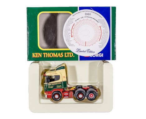 Corgi  Scania 4 Series Tractor Unit - Ken Thomas Ltd  CC12214
