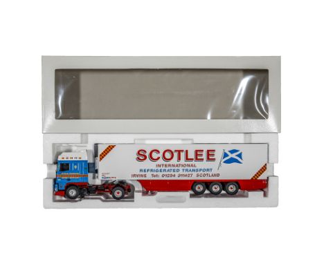 Eligor  DAF XF95 Superspace Cab with Fridge Trailer - Scotlee Transport  112449