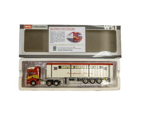 WSI  Hayton Coulthard Transport (PMC)  Scania R Topline 6x2 (RHD) W/ Cargofloor   9708