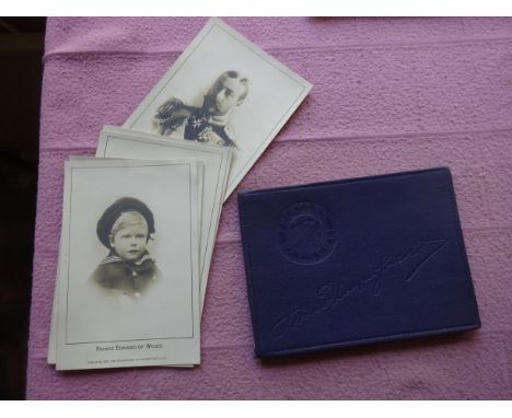 PLAYERS EARLY PRESENTATION ISSUE 1901, The Royal family, postcard size cards (6), inc. HRH Prince of Wales, corner creased, o