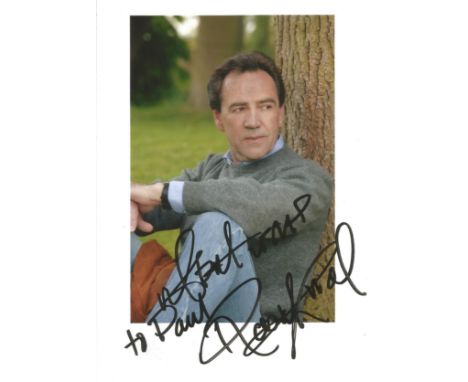 Robert Lindsay signed and dedicated, 6x4 inch colour photograph, inscribed Best Wishes to Paul. Lindsay appeared in sitcoms, 