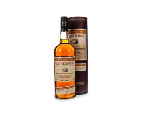 GLENMORANGIE SHERRY WOOD FINISH - ONE LITRE Single Malt Scotch Whisky One litre, 43% volume, in tube.