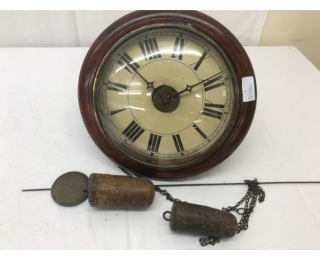 A 19th century post office clock