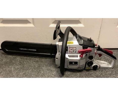 A Spear and Jackson SPJCS 3740/1 petrol chainsaw 37.2cm 