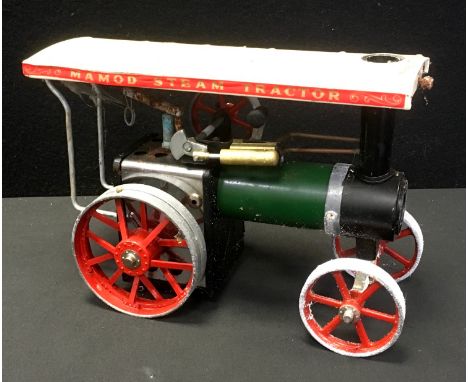 A Mamod Steam Tractor, unboxed 