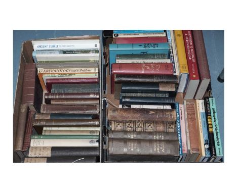 A selection of hardback and other books, primarily relating to history and archaeology, titles including: The Art of Beowulf,