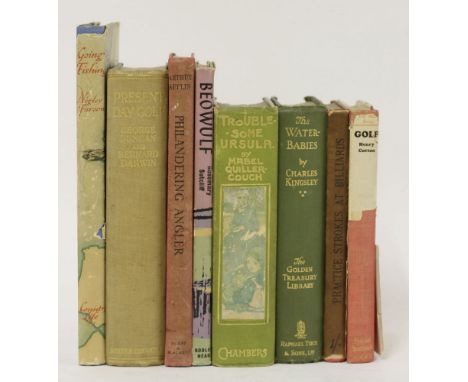 ILLUSTRATED AND SPORT:1.  Attwell, Mabel Lucie (illustrator).  Two works: The Water Babies, R Tuck, nd, c.1930, with 6 colour