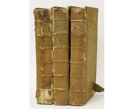 An Illustration of the Holy Scriptures by Notes and Explications on the Old and New Testament,Three volumes for R Goadby, 175