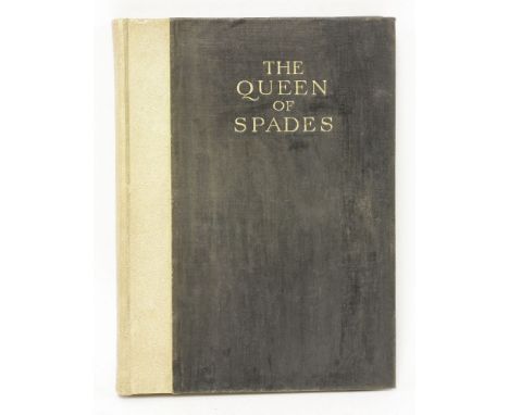 ALEXEIEFF, Alexander (illustrator); PUSHKIN, A:The Queen of Spades, with a Preface by Prince D Sviatopolk-Mirsky,The Blackmor
