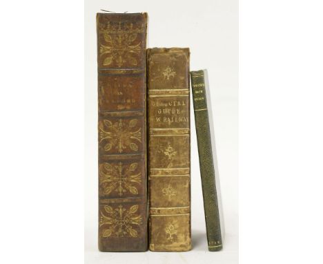 BRITISH TOPOGRAPHY:1.  Wade, W M: Walks in Oxford.  Two volumes in one.  W Baxter, for R Pearson, 1817, folding map, frontis,