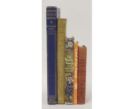 ILLUSTRATED, ETC:1.  Marsh, W L: Aeronautical Prints and Drawings.  1924, 1st limited edn. #393/1000, with colour plates; 4to