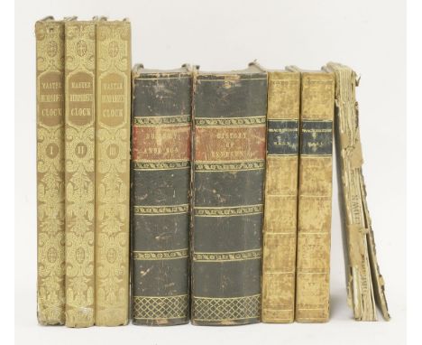 LITERATURE:1.  Dickens, C: Master Humphrey’s Clock.  Three volumes.  1840-41, 1st edns; original cloth, gilt.  Covers little 