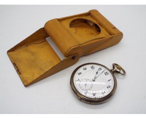 IWC - An International Watch Company silver cased Schaffhausen pocket watch, the case hallmarked for 800 fineness, the signed
