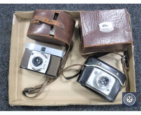 Four vintage cameras 