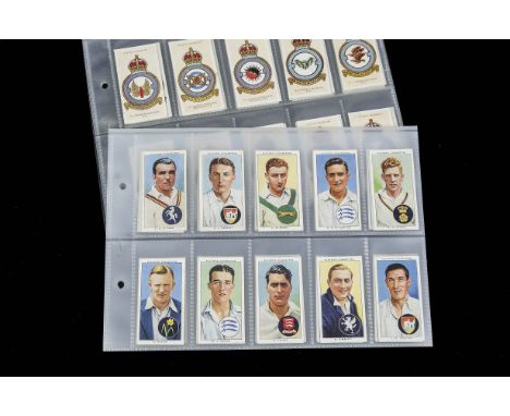 Cigarette Cards, Players,a modern album containing 11 various sets to include, Sea Fishes, Nature Series, Natural History,  S