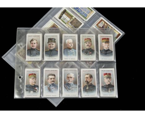Cigarette Cards, Wills, a modern album containing 10 various sets to include Air Raid Precautions, Allied Army Leaders, Do Yo