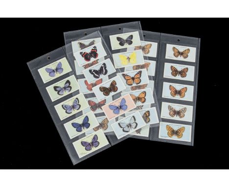 Cigarette Cards, Mixture, a collection of complete sets to include,  Gallaher's Army Badges, British Birds, Dogs, Famous Jock