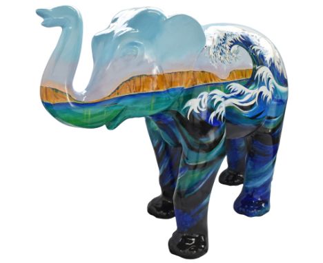 Under The Great Wave of West DorsetTaking reference from the famous Hokusai woodcut of 1832, this design takes an alternative