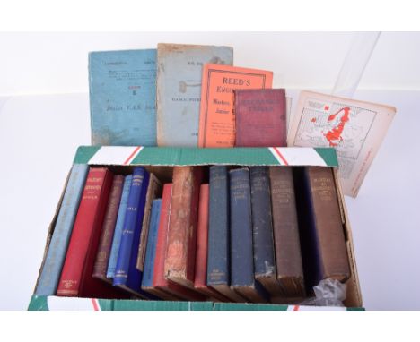 Books: 15 Titles of Naval Interest, including 5 x Manual of Seamanship Vols 1, for 1908, 1915, 1922, 1926 and 1937; Military 