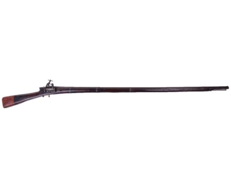 Turkish 19th Century Miquelet Musket, Italian barrel engraved Domenico Moretta, chiselled with cypress tree, lock struck with