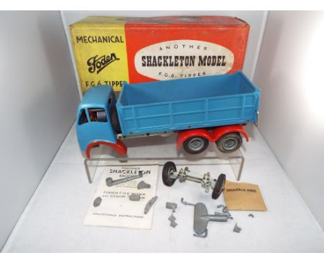 Vintage toys - a Shackleton model of a Foden FG6 Tipper, truck comes in original box with instructions and key, bodywork in v