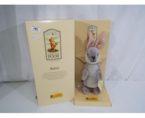 Steiff - Classic Pooh, Rabbit bear, approximately 26 cm (h), number 4801 of a limited edition of 5000 worldwide, mint in box,
