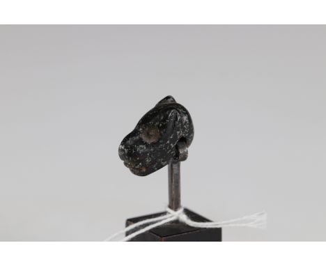 Probably Pre Colombian carved dog headSizes: L=20mm l=15mmWeight (K): 0.013kg