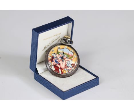 Erotic watch (in working condition)Sizes: L=60mm ; H=10mmWeight (K): 0.124kg