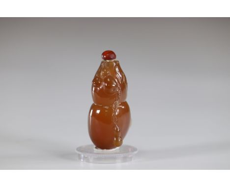 Chinese snuffboxSizes: H=70mm l=40mmWeight (K): 0.062kg