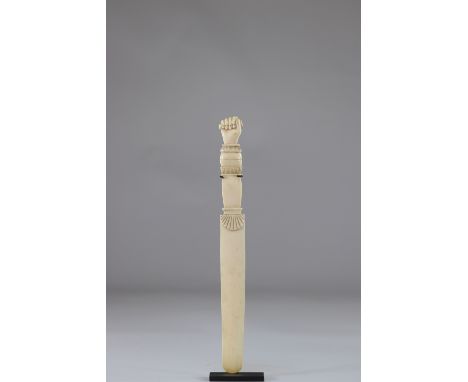 Open letters decorated with a handSizes: L=260mm l=25mmWeight (K): 0.120kg