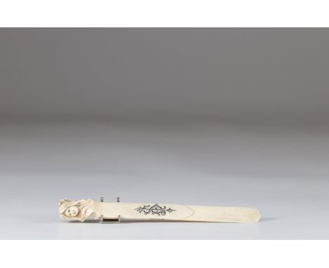 Open letters 1900 probably a Dieppe workSizes: L=195mm l=20mmWeight (K): 0.033kg