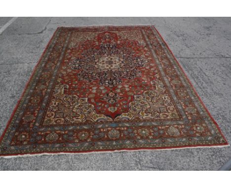 A Persian Bidijar carpet 304 x 204cm
