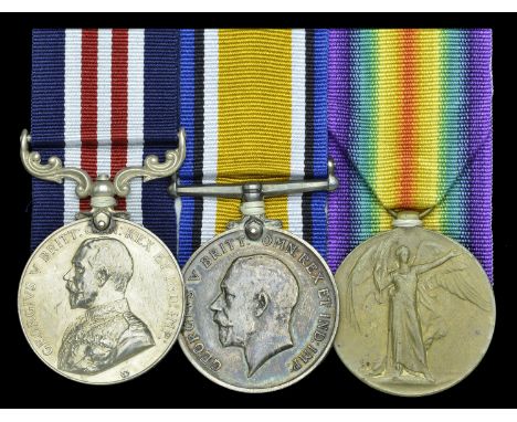 A Great War 1917 ‘Ypres’ M.M. group of three awarded to Sergeant H. R. Mayberry, 6th Australian Field Artillery Brigade, Aust