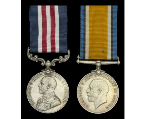 A Great War ‘Western Front’ M.M. pair awarded to Sergeant W. R. Heal, 2/1st Berkshire Battery, Royal Horse Artillery, Territo