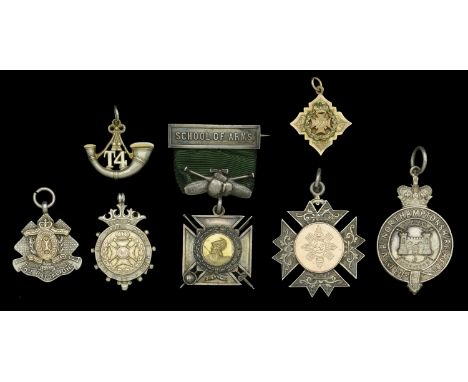 Regimental Medallions (7), The Black Watch (Inter Company  Shield 1903 Won By Segrt. G. Turner ‘E’ Coy.); 6th Battalion The B