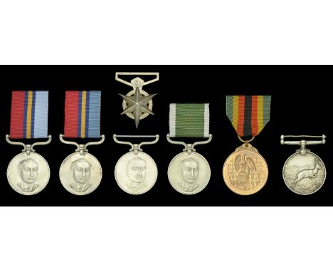 Rhodesia, General Service Medal (3) (200910 S/Ldr R. Godfrey; 75760 Rfn I.N.C. Cummings; 648890 Pte. D. Lubambo); Rhodesia, P