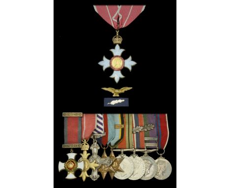 A fine post-War C.B.E., ‘Pathfinder Squadron Commander’s’ D.S.O., ‘1940’ D.F.C. and post-war Q.C.B.C. group of ten awarded to