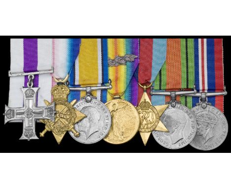 A Great War ‘Western Front’ M.C. group of seven awarded to Captain F. Powell, Indian Army, late Bedfordshire Regiment, who wa