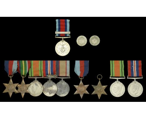 Five: J. R. G. Addison, Australian Forces 1939-45 Star; Pacific Star; Defence and War Medals 1939-45; Australia Service Medal