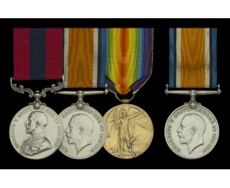 A Great War ‘Western Front’ D.C.M. group of three awarded to Corporal J. Edwards, Royal Lancaster Regiment  Distinguished Con