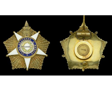 Portugal, Kingdom, Order of the Tower and the Sword, 2nd (post 1834) type, Grand Cross breast Star, by Frederico de Costa, Li