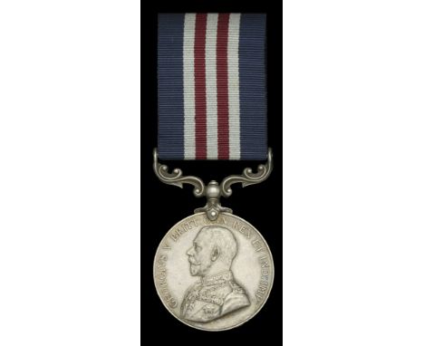 A Great War ‘Western Front’ M.M. awarded to Captain E. Wallis, 1st Battalion, Royal Berkshire Regiment, who was twice Mention