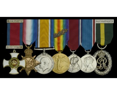 A Great War D.S.O. group of seven awarded to Lieutenant-Colonel E. Eton, Royal Artillery, who was decorated for his command o